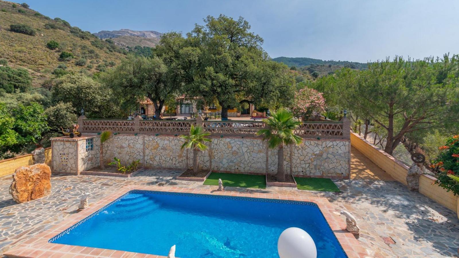 Villa Paraiso Andaluz Sedella By Ruralidays Exteriör bild